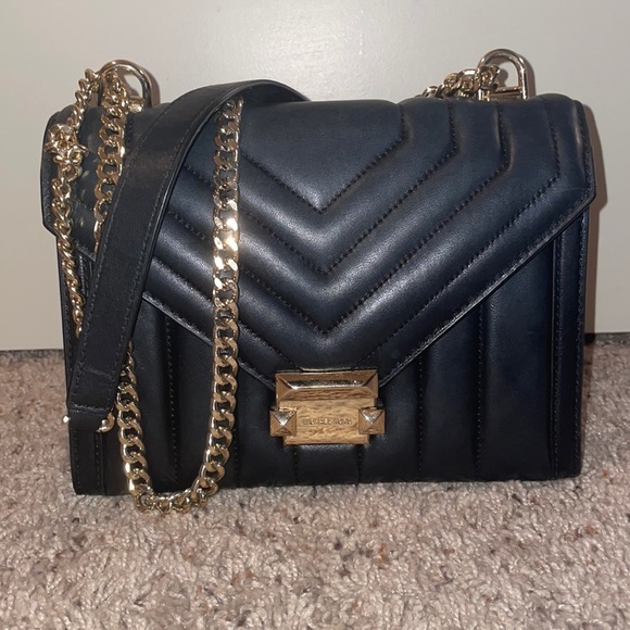 Michael Kors Whitney Leather Shoulder Bag - Picture 3 of 11